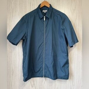 COS Collection of Style Men’s Short Sleeve Zip Shirt – Size XL – LNC